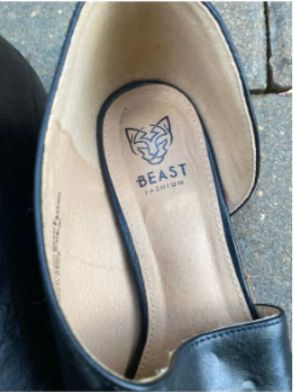 Beast Fashion Pointed-Toe Mules — Black, Size 9 — Summer Sale